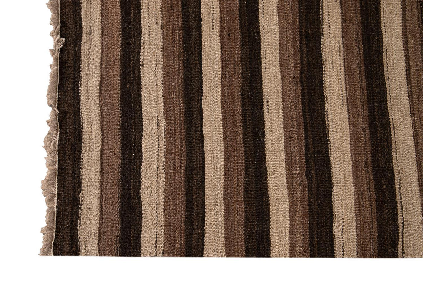 Contemporary Flatweave Wool Rug 9 X 12