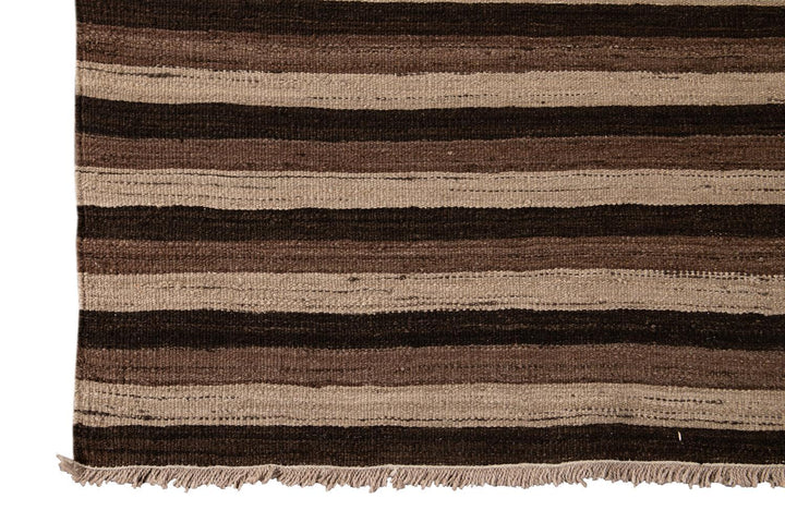 Contemporary Flatweave Wool Rug 9 X 12