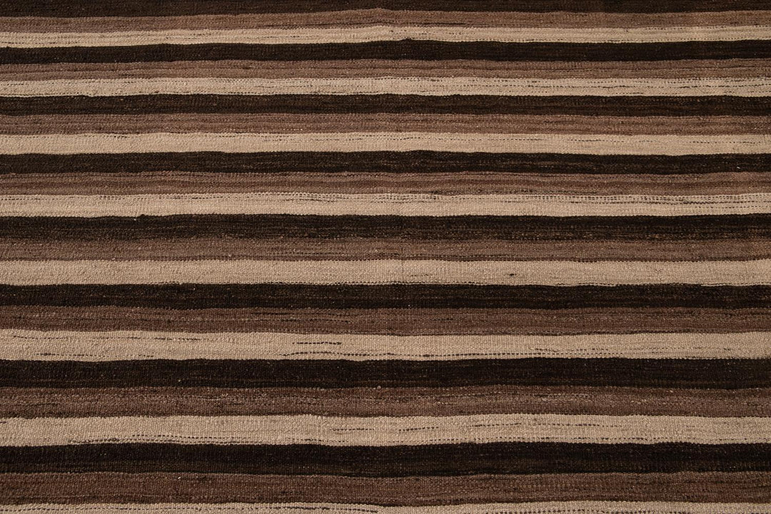 Contemporary Flatweave Wool Rug 9 X 12
