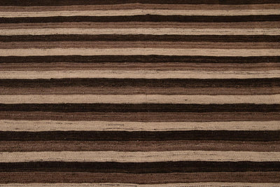 Contemporary Flatweave Wool Rug 9 X 12