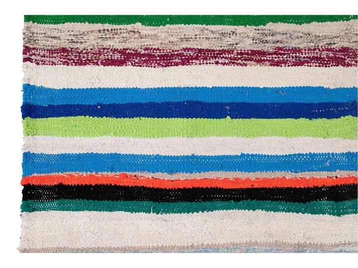 Vintage Kilim Wool Runner 5 X 12
