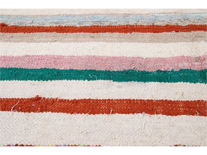 Vintage Kilim Wool Runner 5 X 12