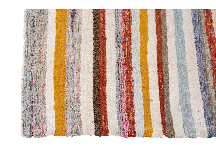 Vintage Kilim Wool Runner 5 X 12