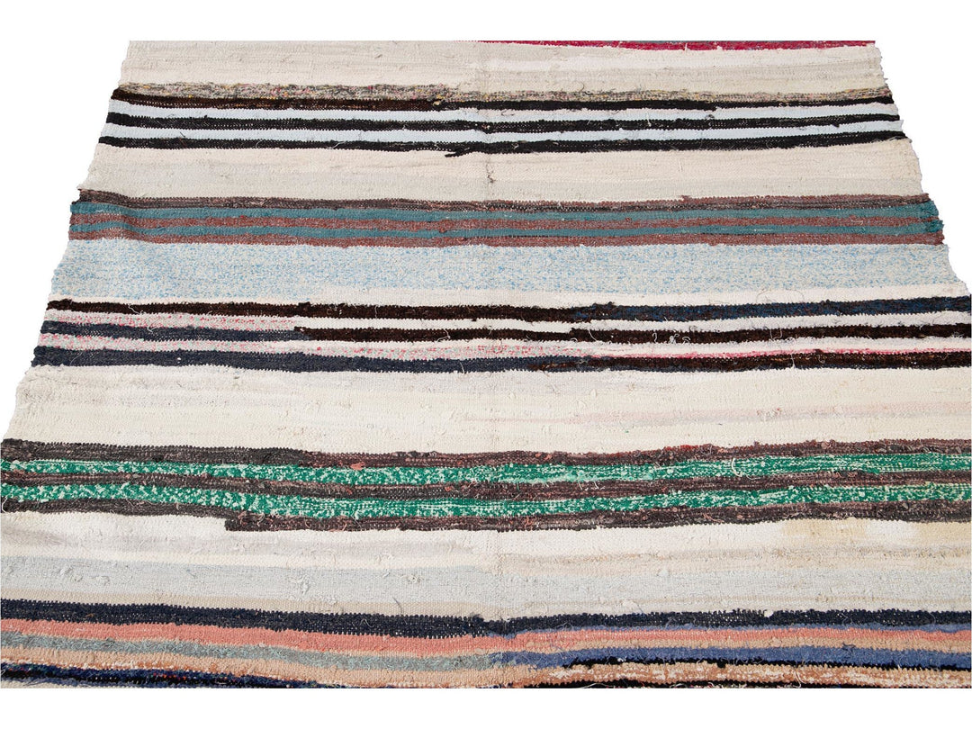 Vintage Kilim Wool Rug, 5 X 14