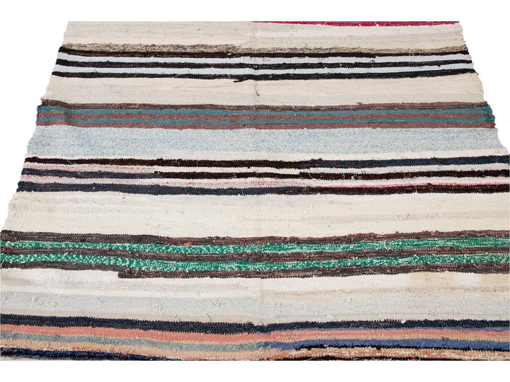 Vintage Kilim Wool Rug, 5 X 14