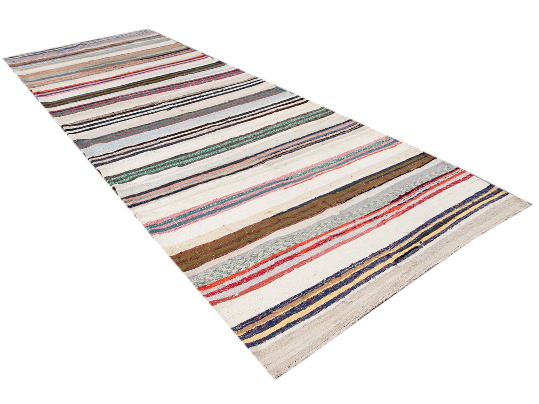 Vintage Kilim Wool Rug, 5 X 14