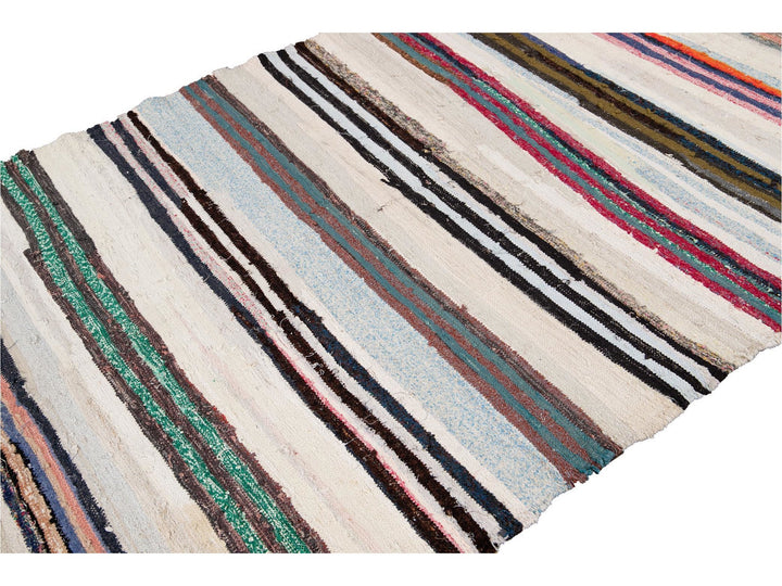 Vintage Kilim Wool Rug, 5 X 14