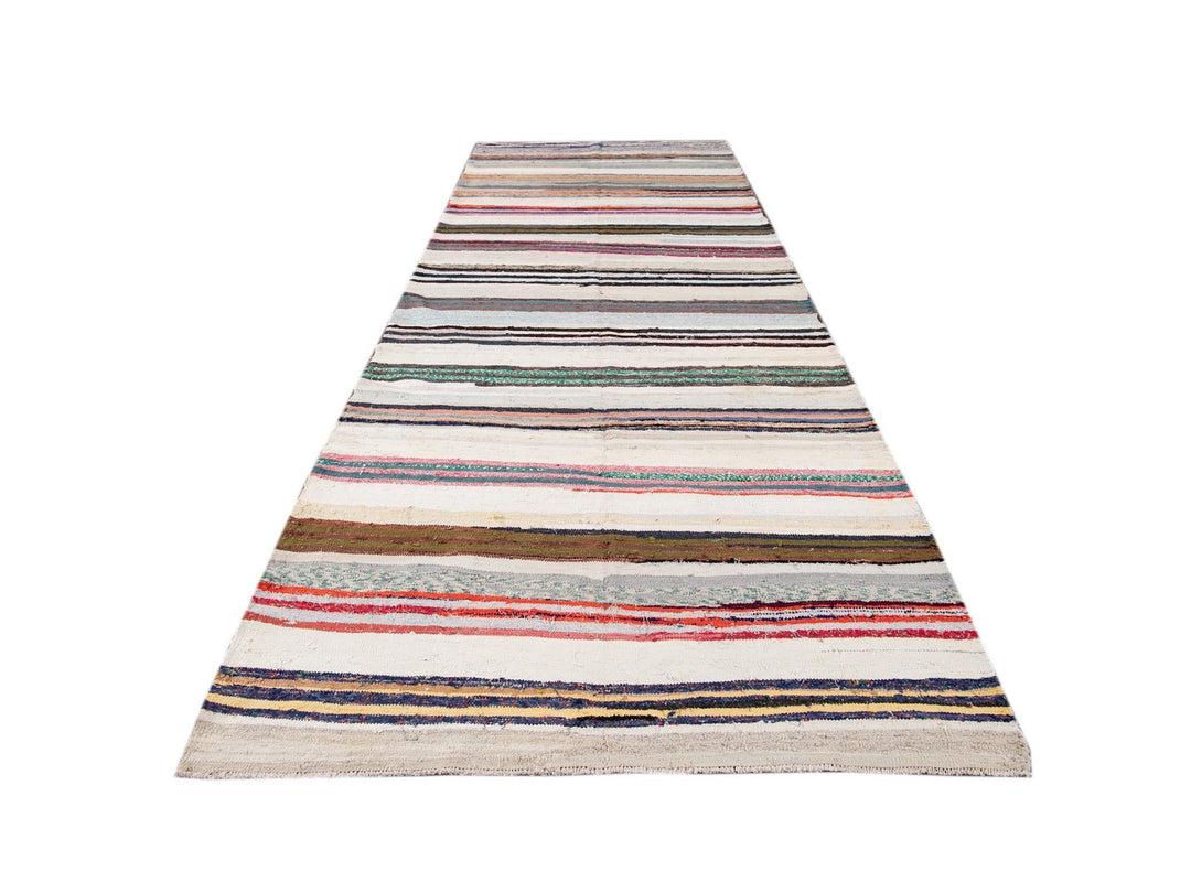 Vintage Kilim Wool Rug, 5 X 14
