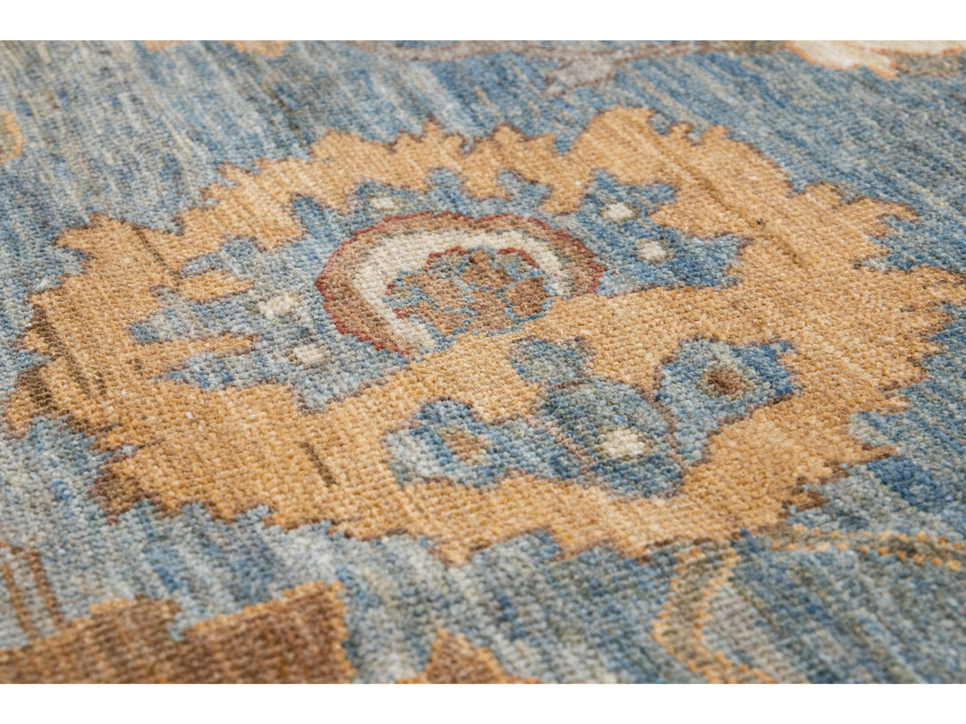 Modern Sultanabad Wool Rug 13 X 18