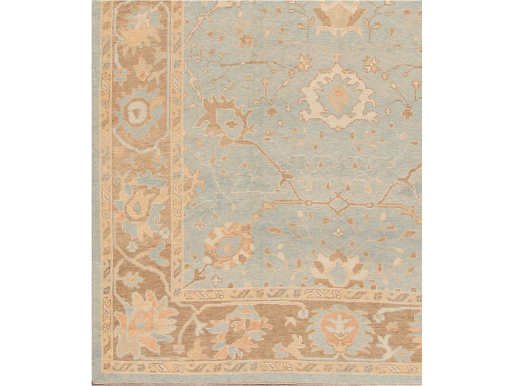 Modern Turkish Oushak Handmade Rug 9 X 12