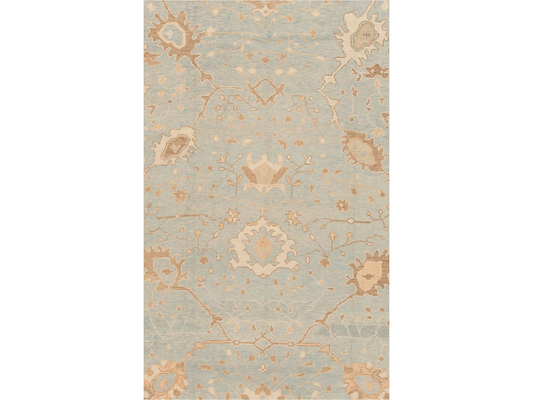 Modern Turkish Oushak Handmade Rug 9 X 12
