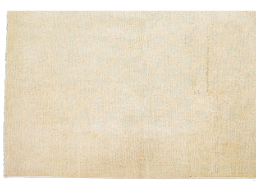 Modern Khotan Wool Rug 9 X 13