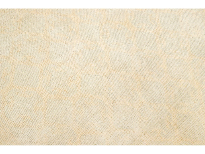 Modern Khotan Wool Rug 9 X 13