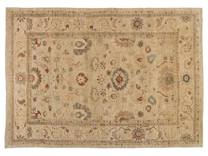 Contemporary Sultanabad Wool Rug 12 X 17