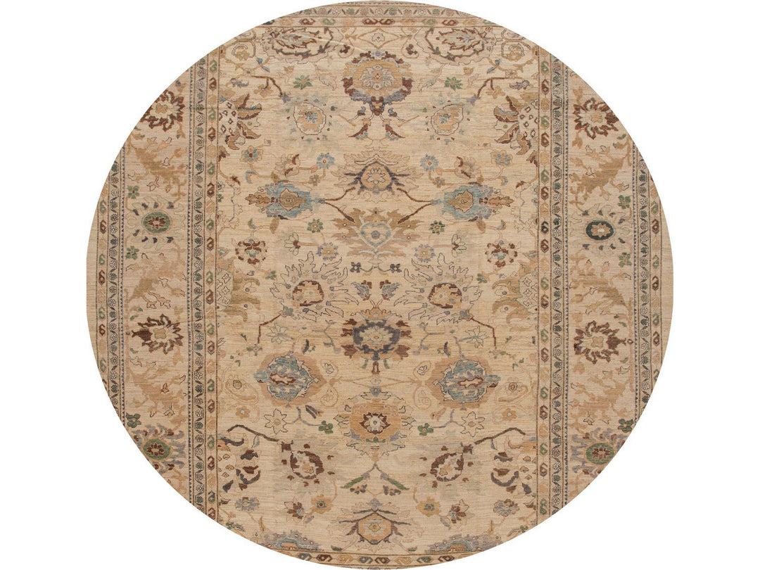 Modern Sultanabad Oversize Wool Rug 12 X 16