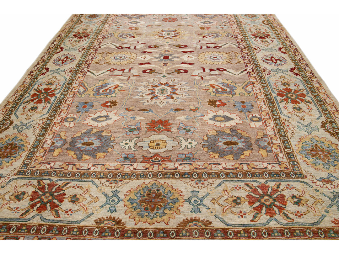 Modern Sultanabad Rug 9 X 12