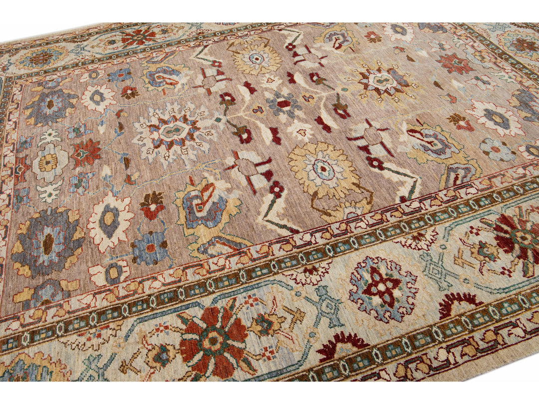 Modern Sultanabad Rug 9 X 12