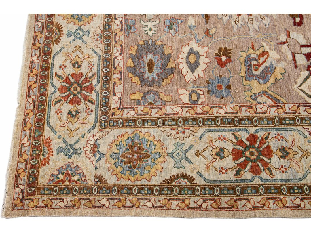 Modern Sultanabad Rug 9 X 12