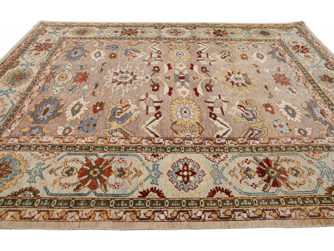 Modern Sultanabad Rug 9 X 12