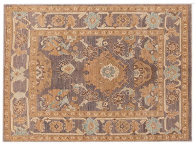 Modern  Sultanabad Wool Rug 5 X 7