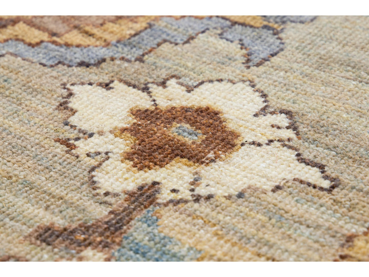 Modern Sultanabad Wool Rug 13 X 19
