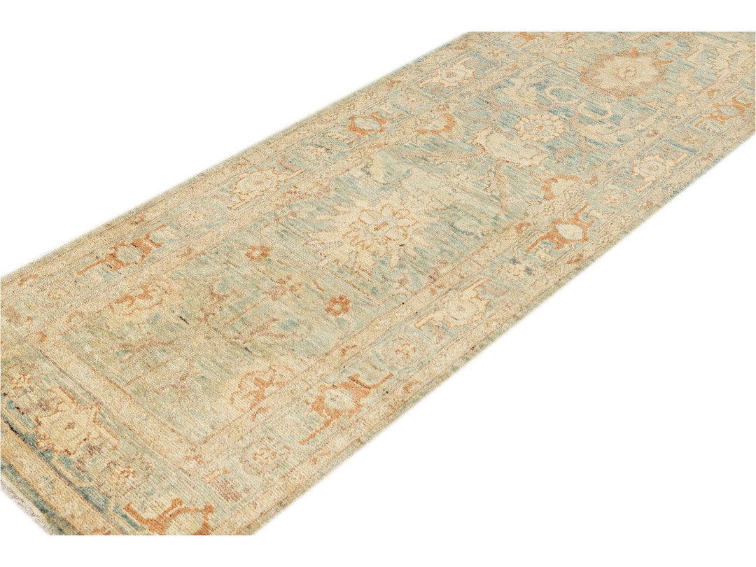 Modern Contemporary Sultanabad Runner Rug 3 X 14