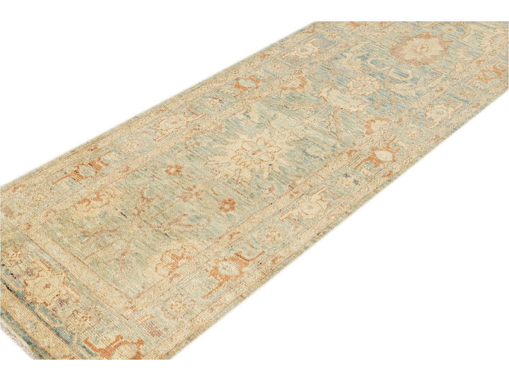 Modern Contemporary Sultanabad Runner Rug 3 X 14
