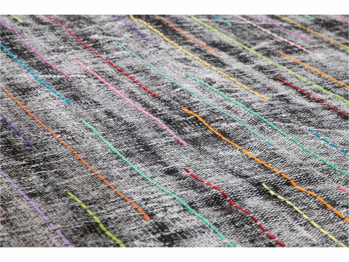 Vintage Overdyed Wool Rug 6 X 9