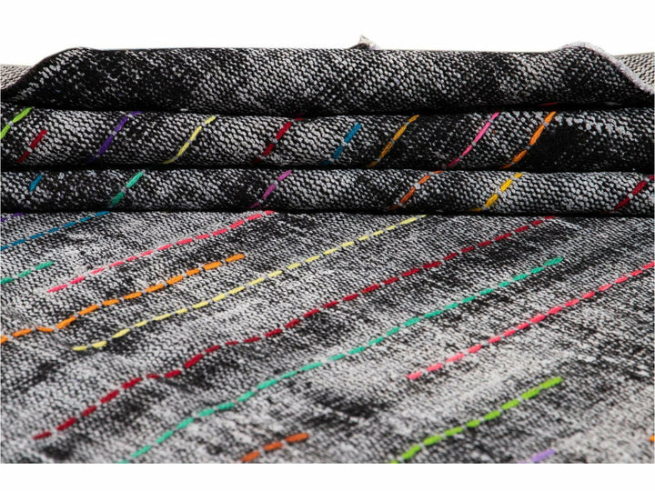 Vintage Overdyed Wool Rug 6 X 9
