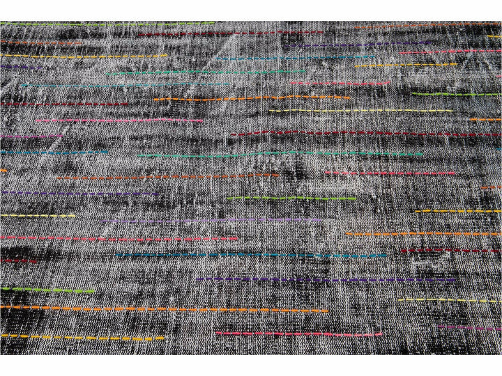 Vintage Overdyed Wool Rug 6 X 9