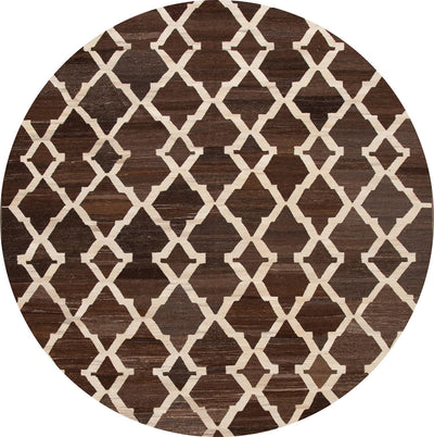 Modern Abstract Kilim Wool Rug 8 X 10