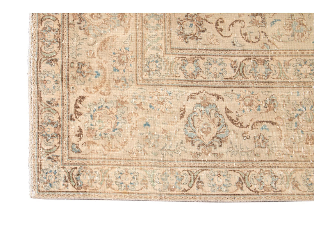 Vintage Kerman Wool Rug, 10 X 14