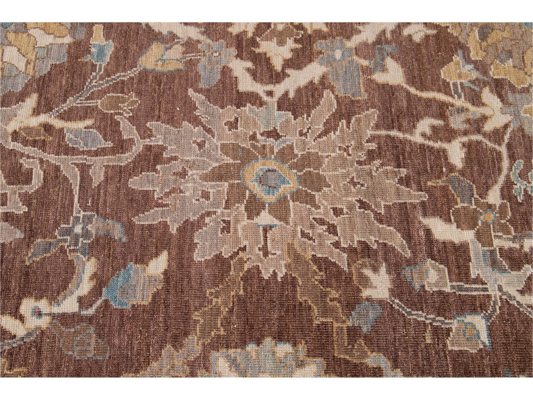 Contemporary Sultanabad Wool Rug 10 X 14