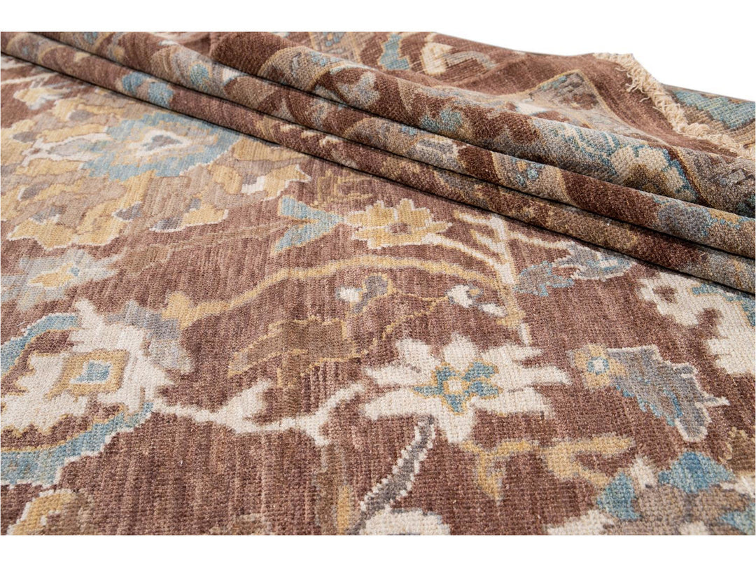 Contemporary Sultanabad Wool Rug 10 X 14