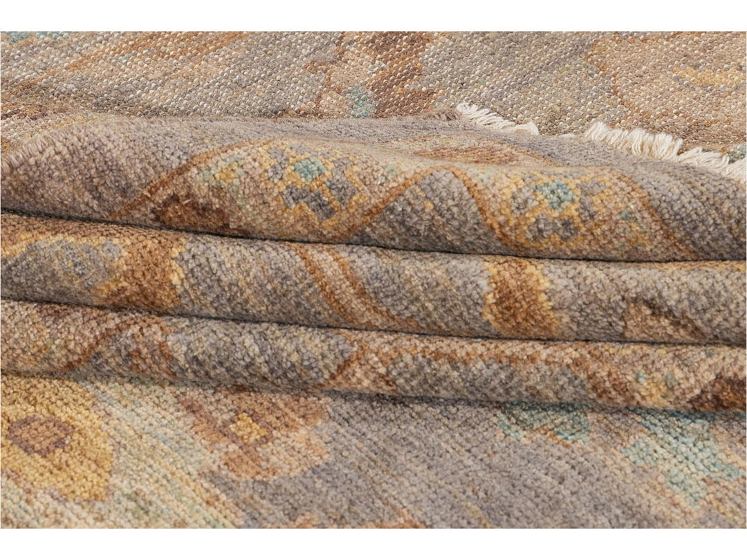 Modern Square Sultanabad Rug 6 X 6