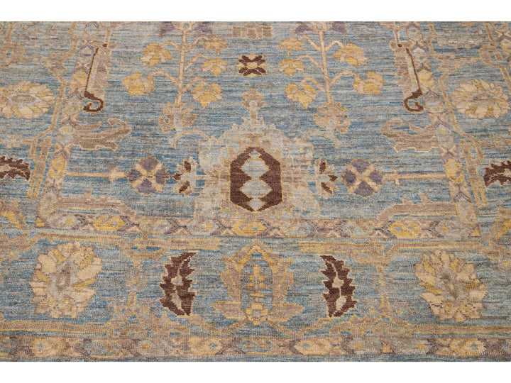Modern Sultanabad Wool Rug 6 X 6