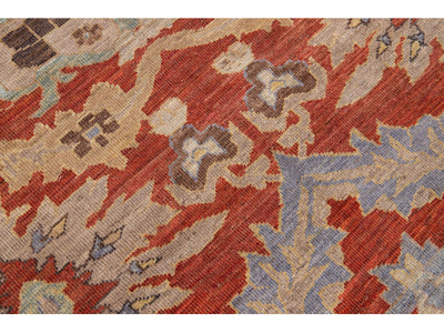 Modern Sultanabad Wool Rug 7 X 8