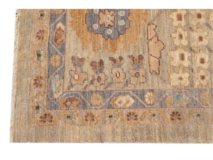 Contemporary Sultanabad Wool Rug 11 X 14