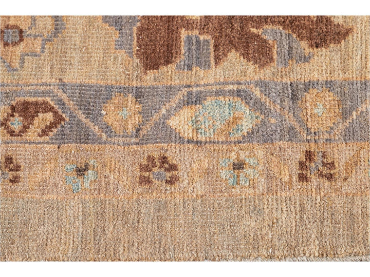 Contemporary Sultanabad Wool Rug 11 X 14