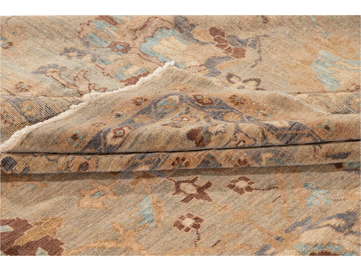Contemporary Sultanabad Wool Rug 11 X 14