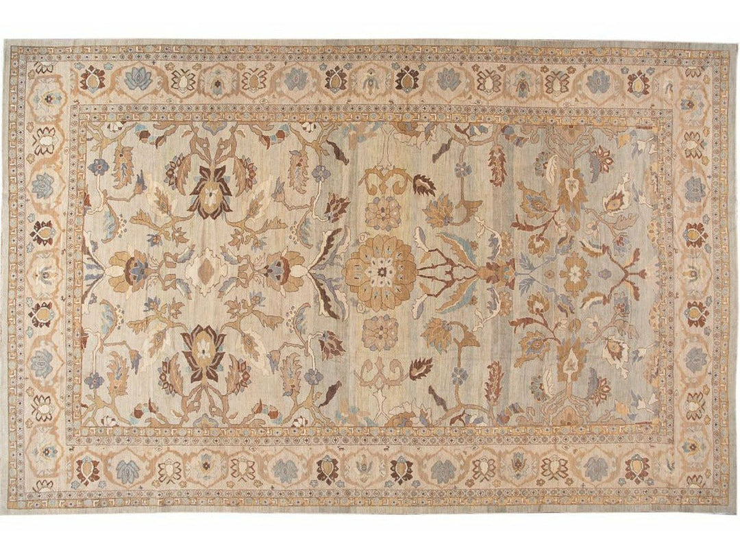 21st Century Modern Sultanabad Oversize Handmade Wool Rug