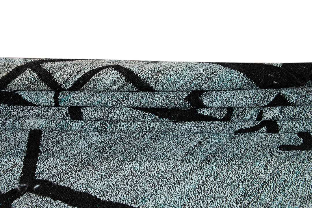 Modern Flatweave Wool Kilim Rug 10 X 12