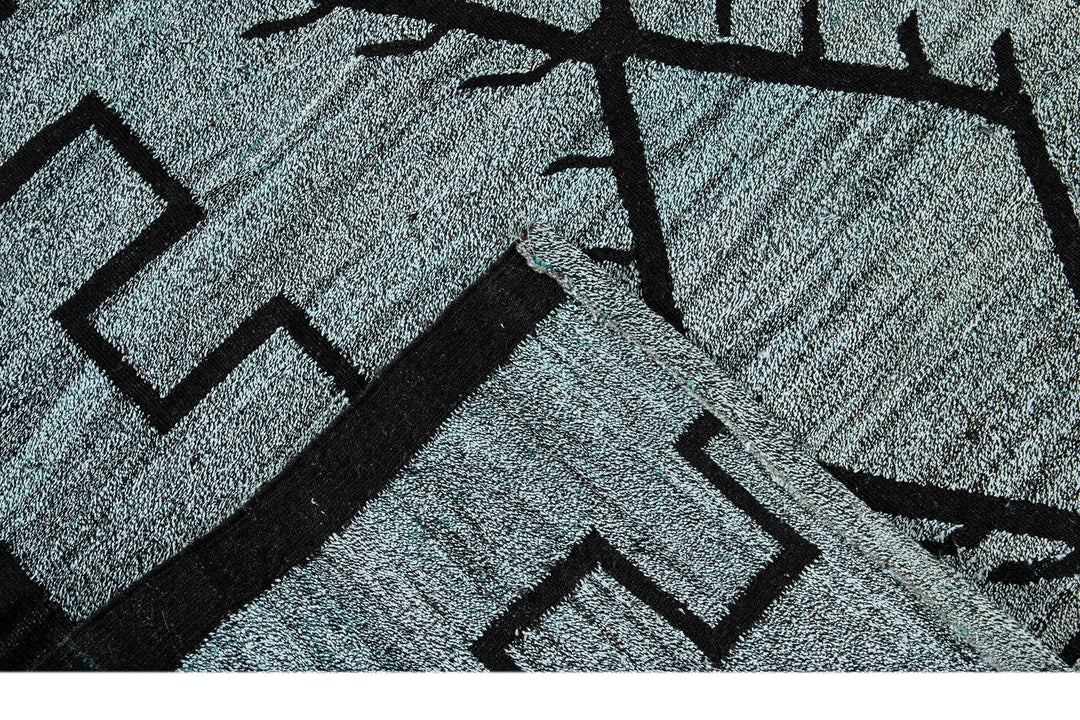 Modern Flatweave Wool Kilim Rug 10 X 12