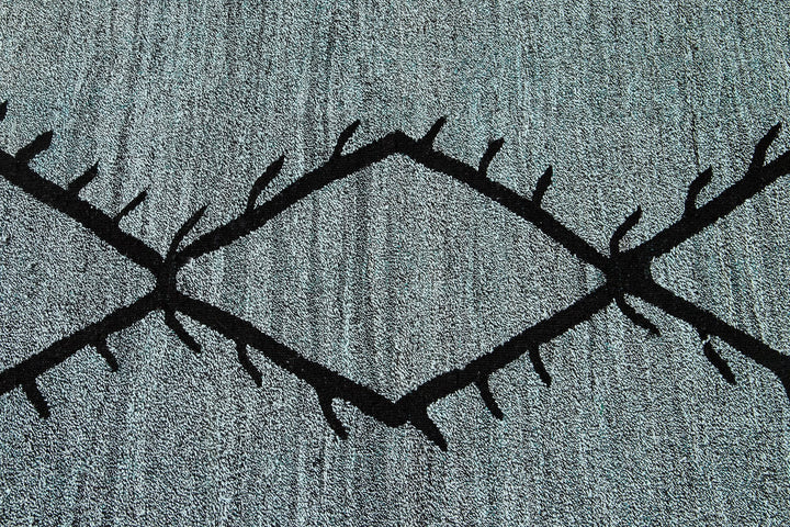 Modern Flatweave Wool Kilim Rug 10 X 12