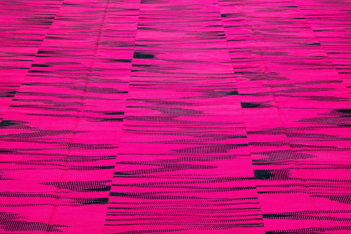 Modern Kilim Wool Rug 11 X 13