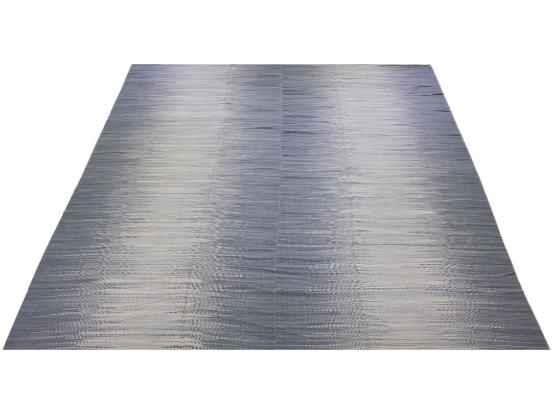 Modern Kilim Wool Rug 12 X 16