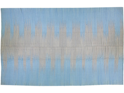 Modern Kilim Wool Rug 12 X 19