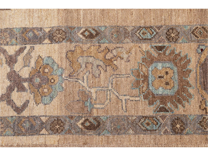 Contemporary Sultanabad Wool Rug 7 X 10
