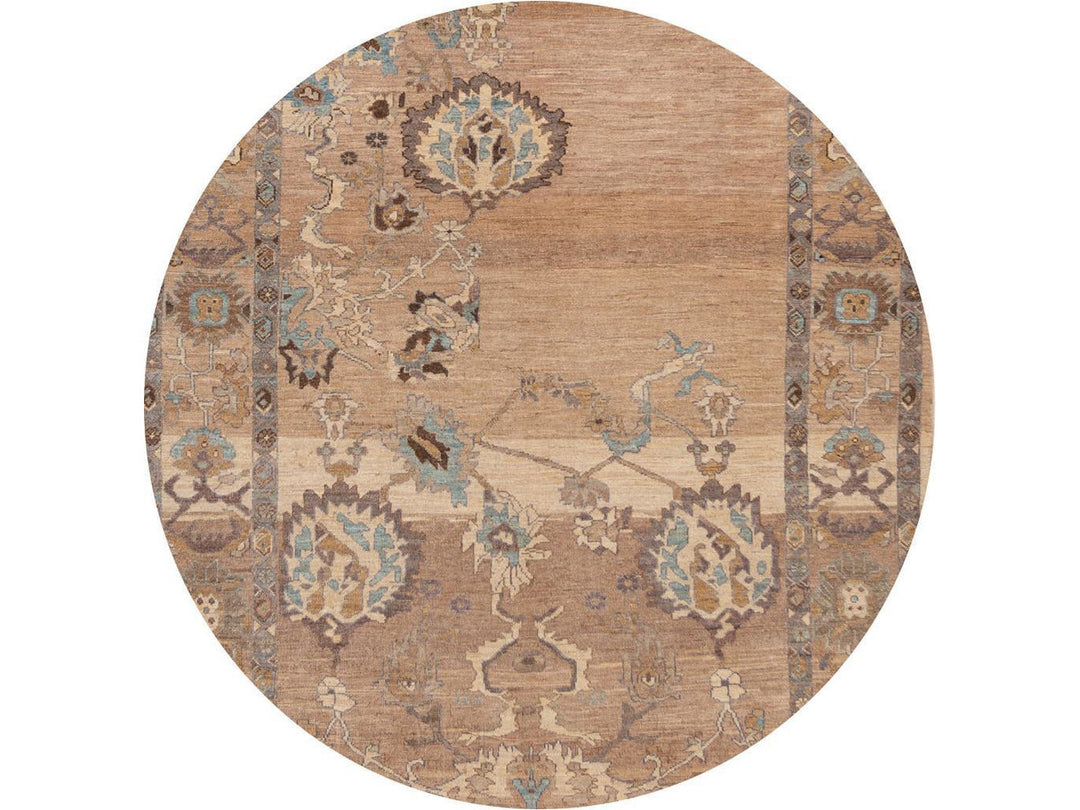 Contemporary Sultanabad Wool Rug 7 X 10