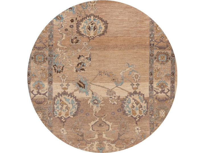 Contemporary Sultanabad Wool Rug 7 X 10